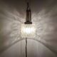 Fishing rod wall lamp, 1970s
