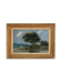 Old painting: Landscape by the water - Oil on panel