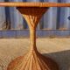 Side table foot Tulip rattan round