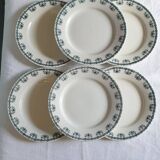 Six St Amand plates