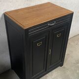 Black Parisian oak sideboard