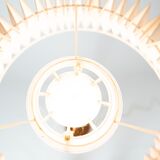 Floor lamp in teak and brass of danish design from the 1960
