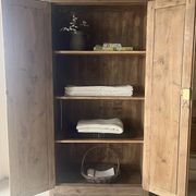 Antique chestnut wardrobe