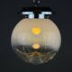 Large Murano glass pendant lamp by Mazzega, Italy, 1960s.