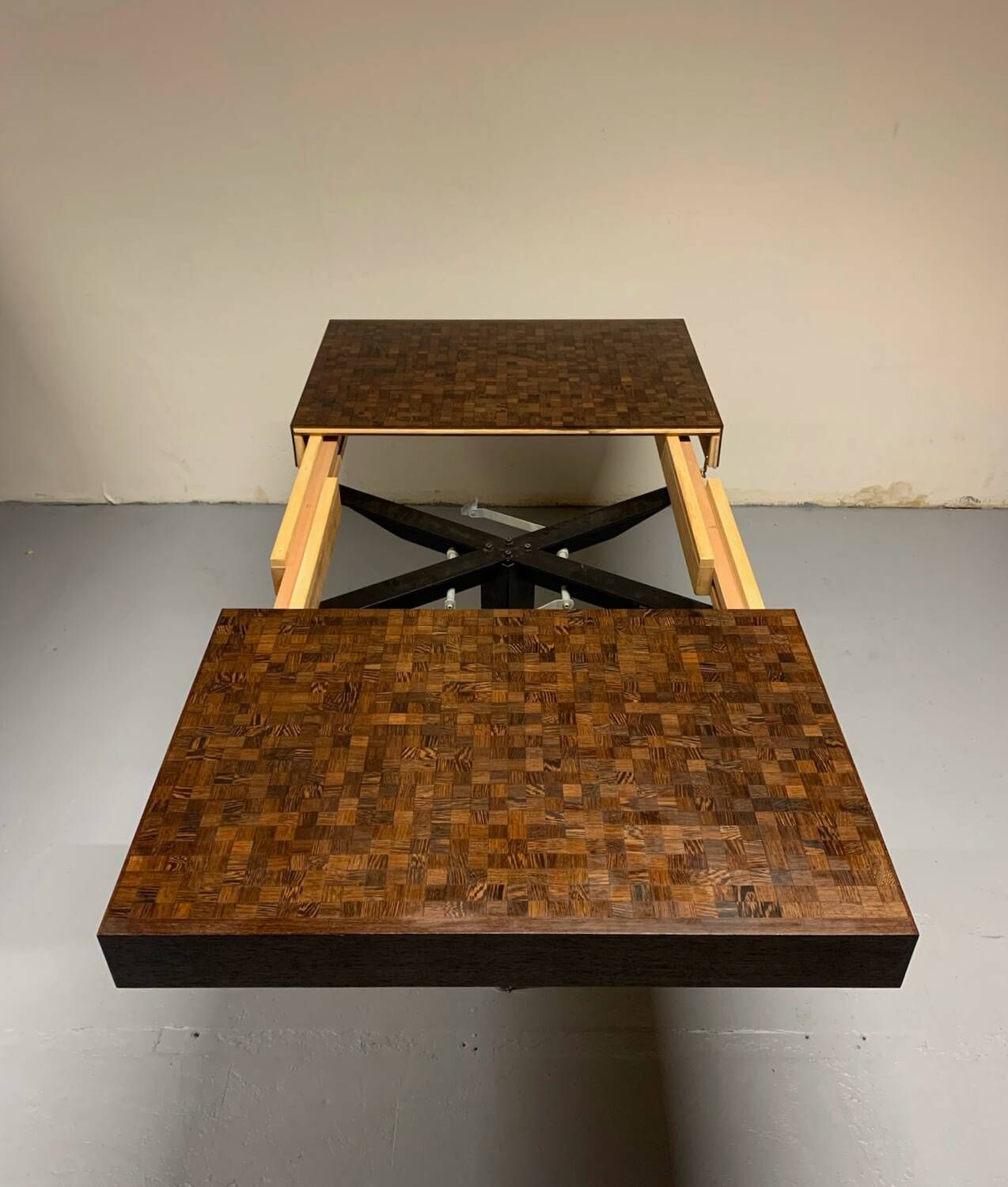 Table à manger extensible de Dieter Wäckerlin pour DW Idealheim