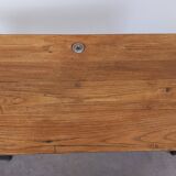 Bureau années 50 et sa chaise d'école