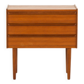 Petite commode danoise en teck, années 1960
