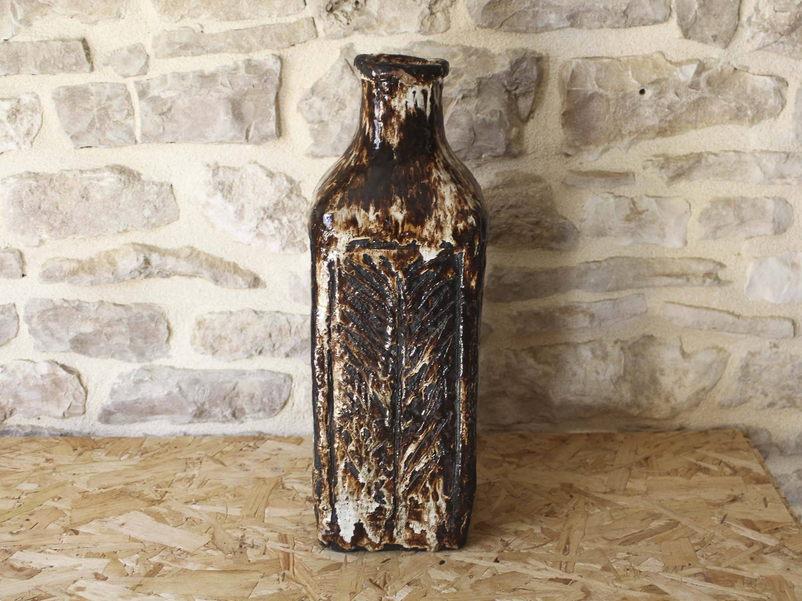 Vase en céramique émaillé Boris Kassianoff