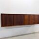 Poul Cadovius Royal System Rosewood Wall Mounted Sideboard 5