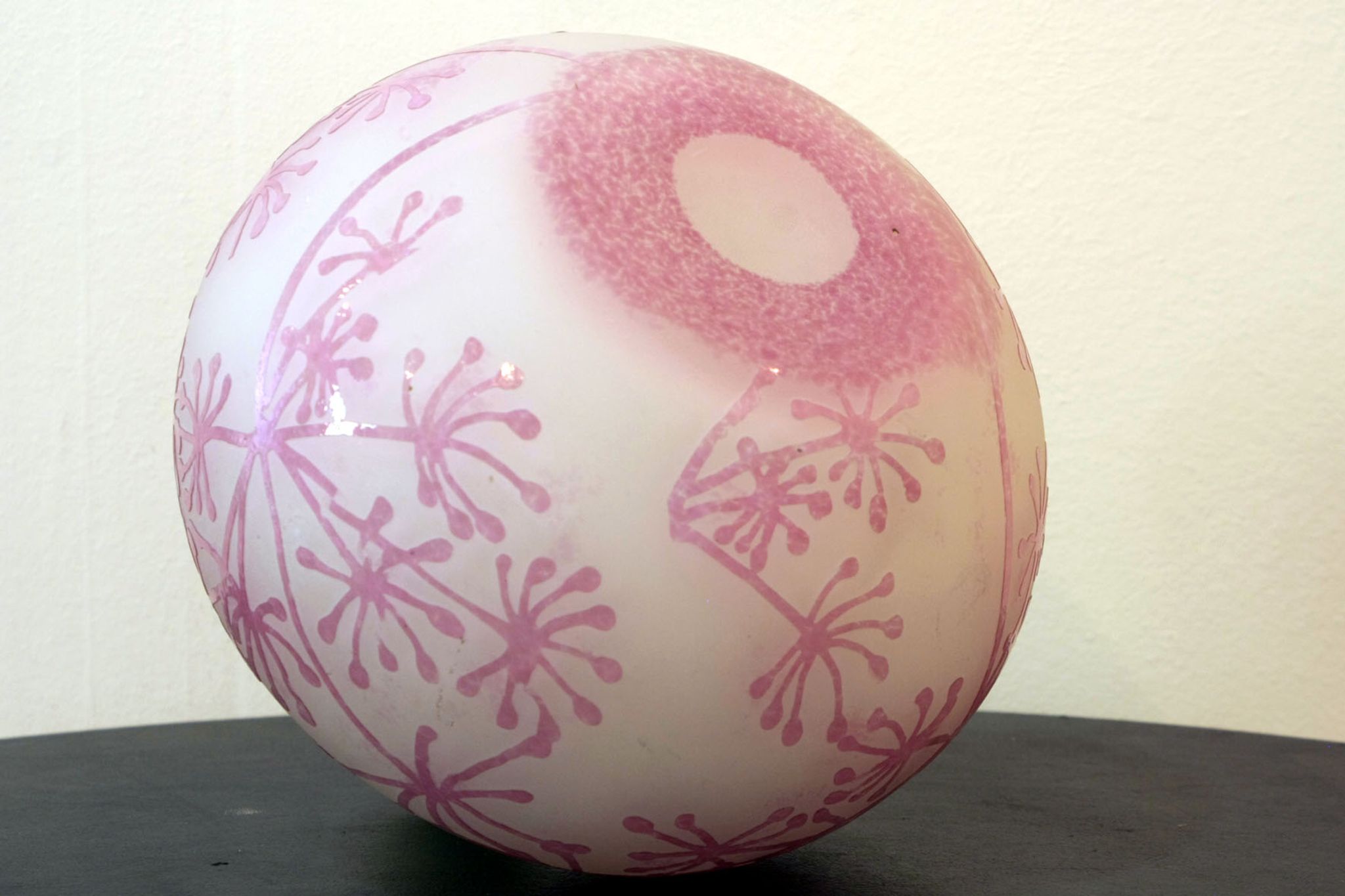 Glass paste vase