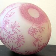 Glass paste vase