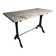 French bistro table made of marble with a cast iron base, 1920s–1930s.