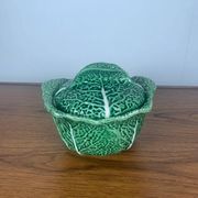 Soupière chou vert en céramique, 1970/80