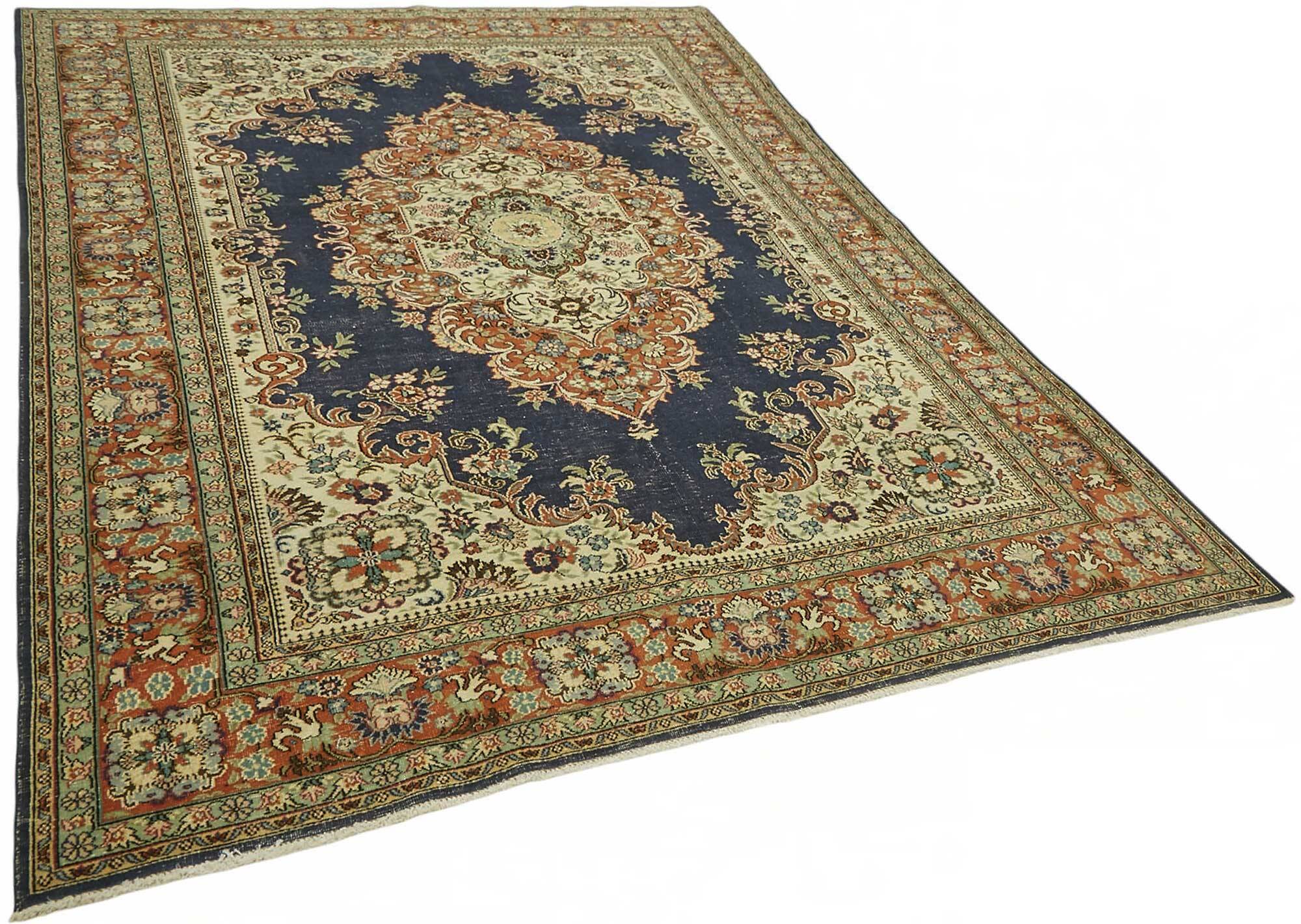 Turkish Wool Vintage Kayseri Rug 207 cm x 297 cm