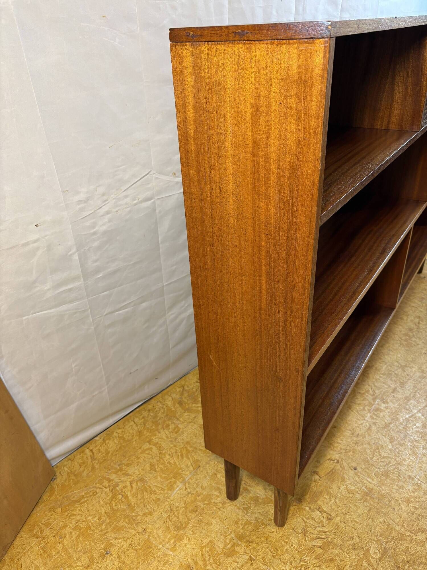 Mid Century Vintage Retro Danish Scandinavian Design Teak Bookcase 1960