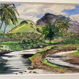 Old watercolor 1966