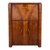 Antique bar cabinet on wheels