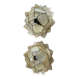 Lampe/apllique Lotus années 80