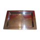 Silver metal tray ercuis art deco