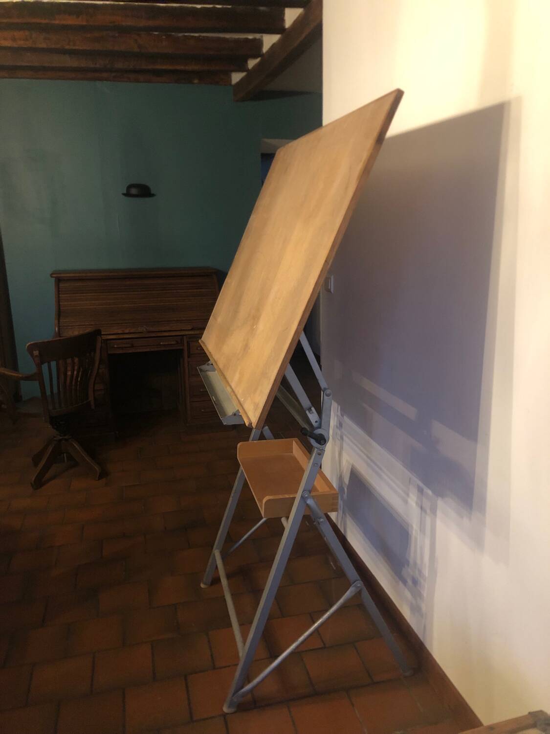 Table d’architecte - dessin vintage année 50
