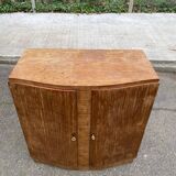 1960s wooden Art Deco buffet with 2 doors
