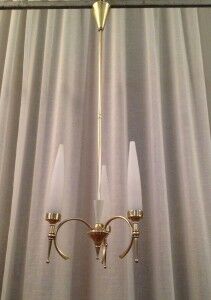 Chandelier by Angelo Lelli for Arredoluce, Italy