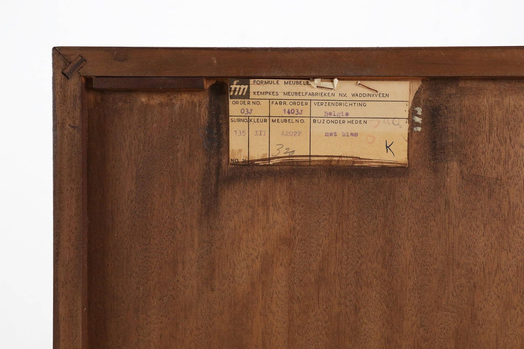 Vintage chest of drawers from the Formula series by Kempkes Meubelen, ca. 1