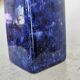 Vintage Blue Ceramic Vase: Hand-Painted Galaxy Glaze, 1970s Home Decor