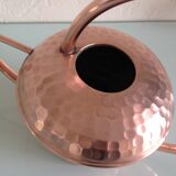 Brushed copper watering can by Lecellier Villedieu vintage 60s-70s