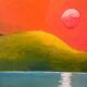 Moon Reflections, modern, signed William Joël