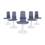 6x Space Age Dining Chair by Läsko Studioform International, 1970s