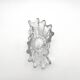 Ouraline Coupe Blown Glass Bohemia Shell Sculpture 1950