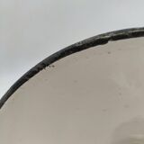 Enamelled sheet metal cone pendant light