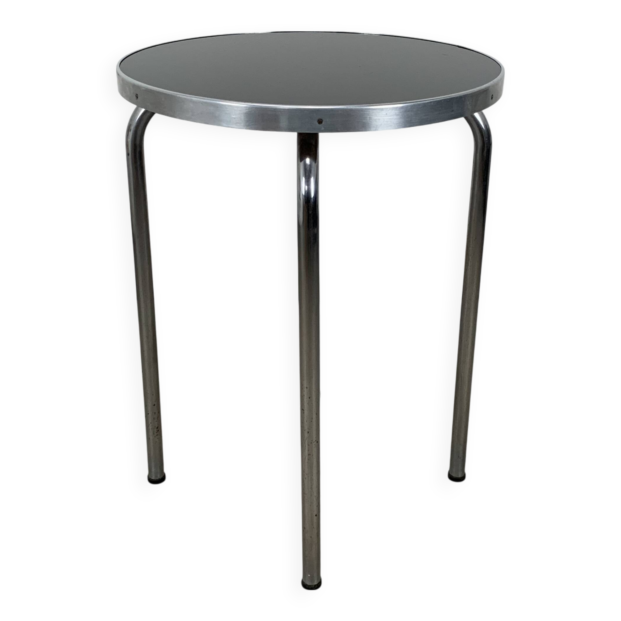 Bauhaus pedestal table, side table