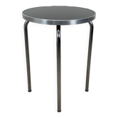 Bauhaus pedestal table, side table