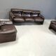 Maralunga leather sofa by Vico Magistretti for Cassina, 1973