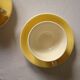 Coffee set 5 yellow cups Villeroy & Boch vintage