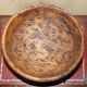 Grand bol d'eucalyptus noueux signé B Moss pour fruits