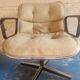 Set of 4 Charles Pollock style armchairs for Knoll