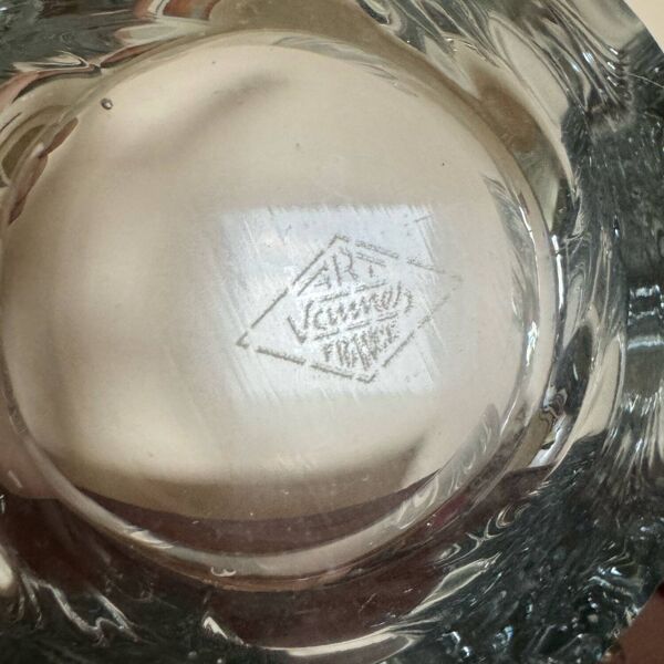 Coupe étoile cristal Vannes années 60