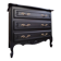 Vintage black chest of drawers