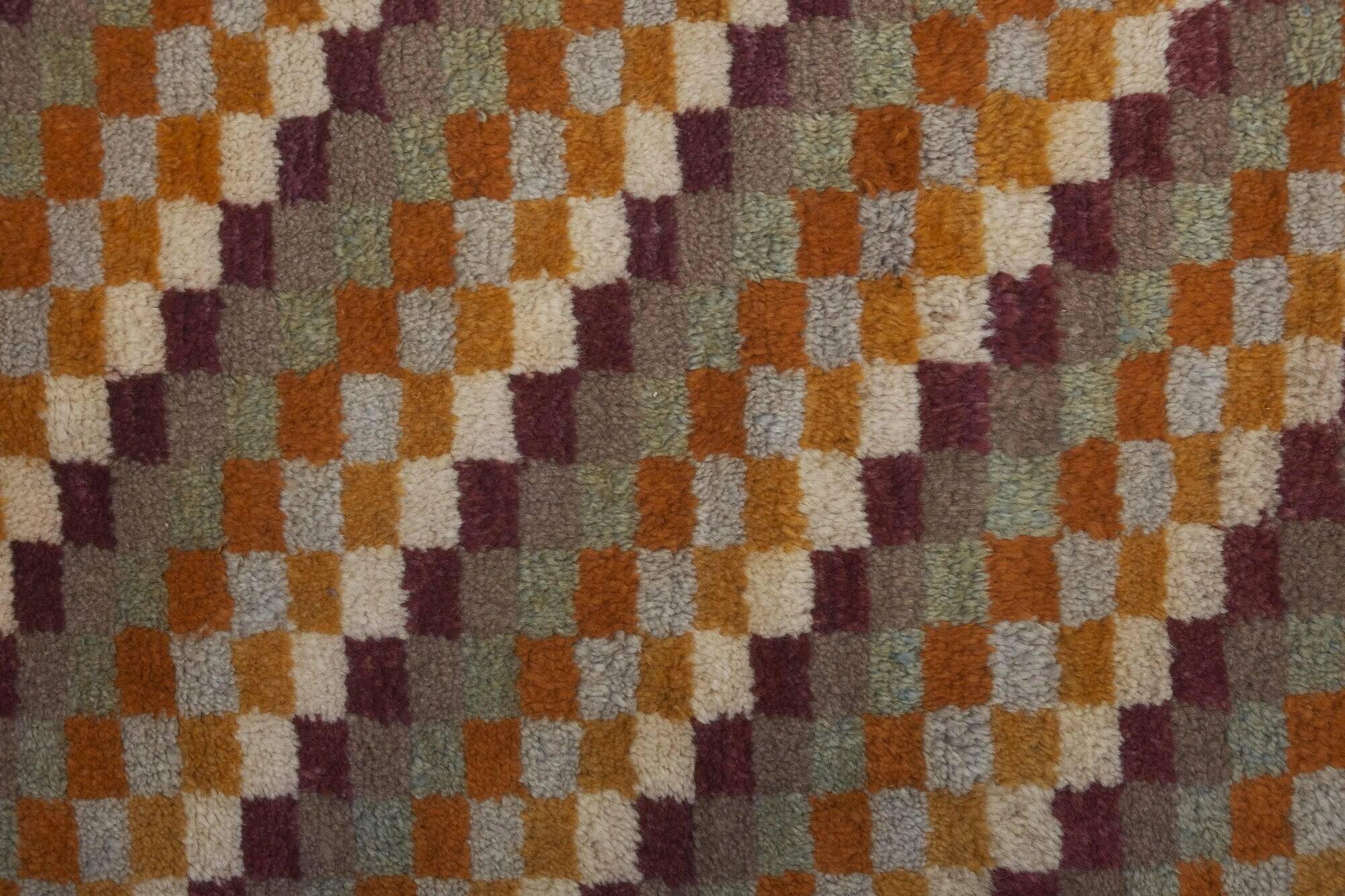 Vintage Turkish handmade rug 77x156 cm