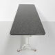XL Garden table made in Paris, bistro table with granite top