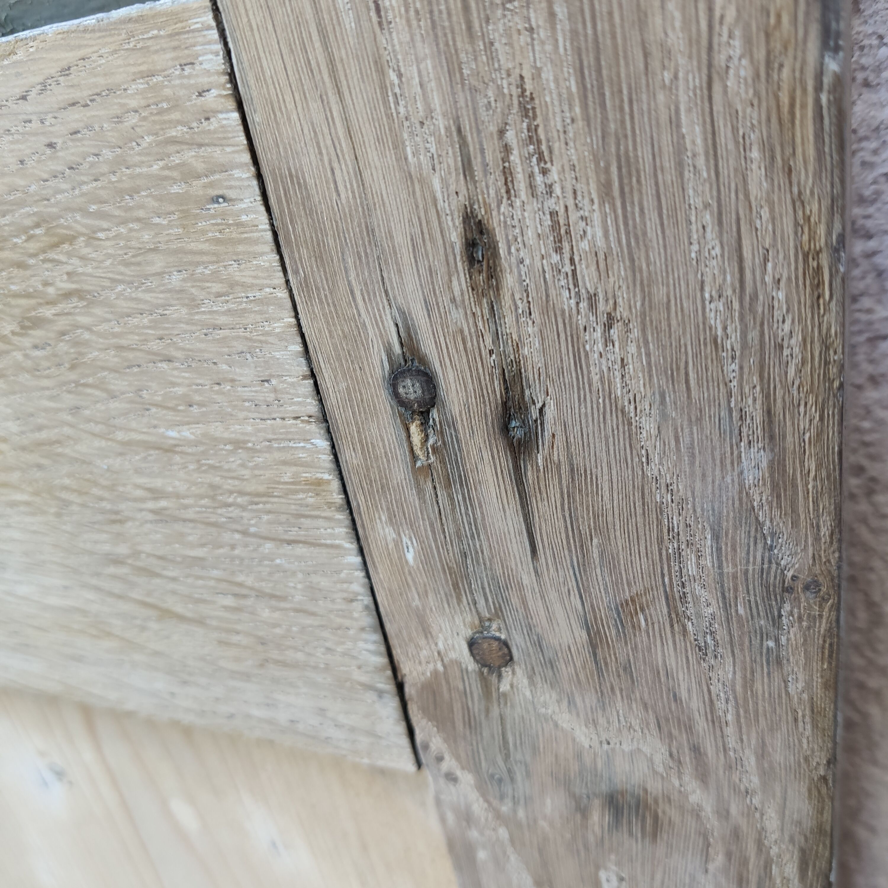 Pair of old shutters