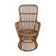 Rattan chair by Dal Vera, Italy 1950