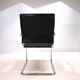 Chaise de salle à manger/conférence en cuir Thonet S74 par Josef Gorica, 1990