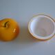 Yellow apple ice bucket 1970s somm paris