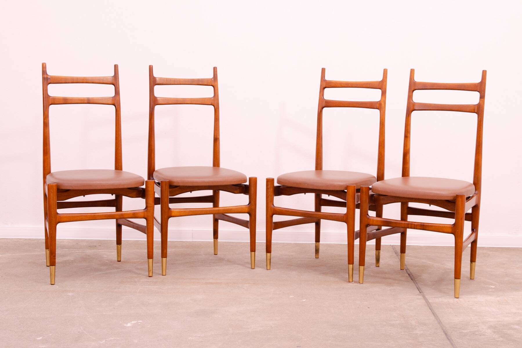 Chaises de salle à manger de Sedláček & Vyčítal, Tchécoslovaquie, années 1960