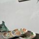 8 Moulin des Loups flower-patterned dinner plates