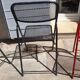 Set of 4 vintage metal folding chairs